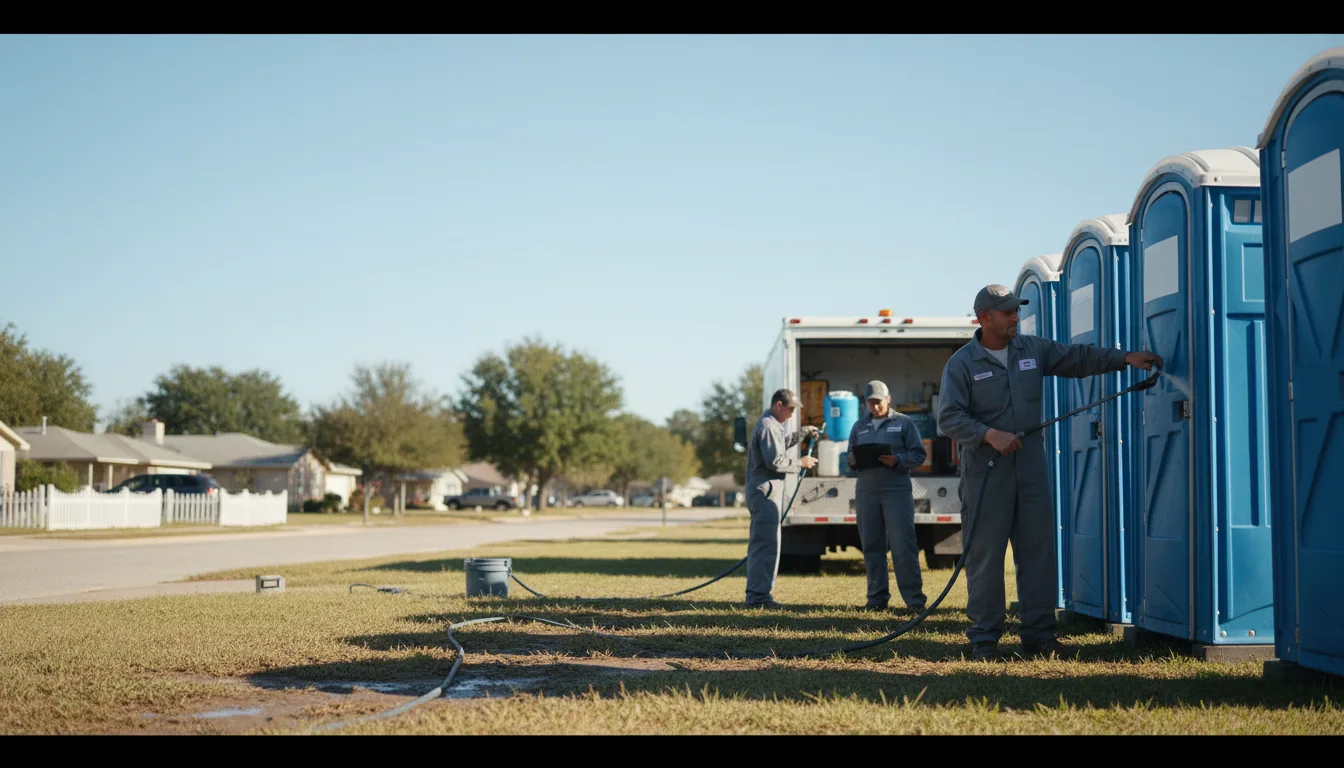 Long-Term Portable Toilet Rental in Lawton, ND near me